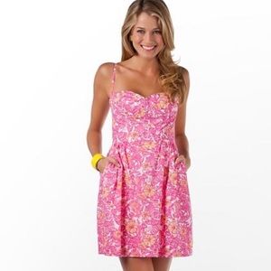 ❌SOLD❌ Lilly Pulitzer Georgie Dress in Chum Bucket